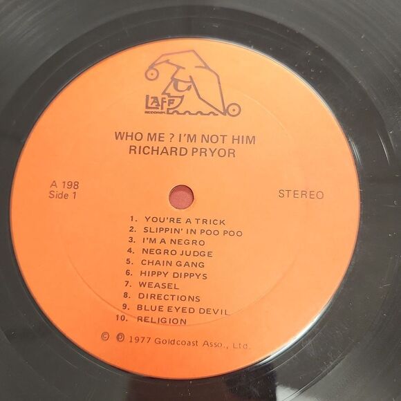 Richard Pryor Who Me? I'm Not Him 1977 Vinyl Record - Picture 6 of 9